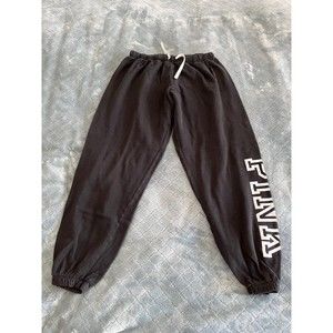 PINK Victoria's Secret Black Joggers